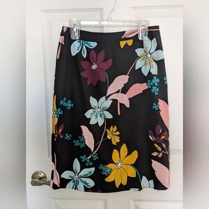 Who What Where Floral Skirt